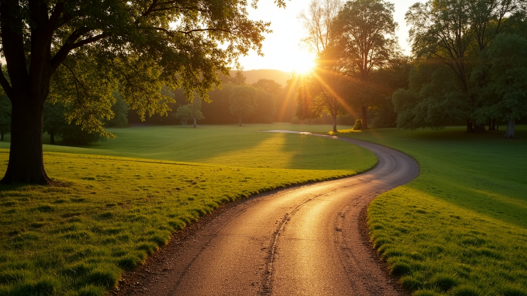 Running Path In forest