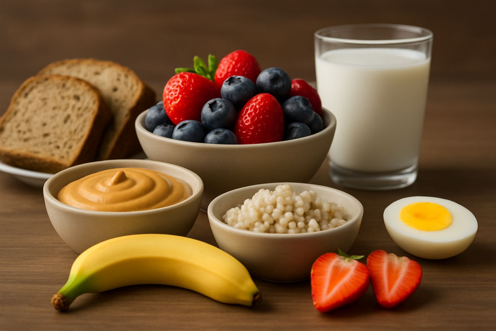 Picking your pre-run food